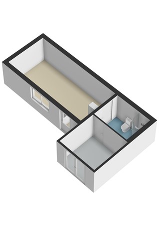 Plattegrond - Bostenstraat 2, 6367 HL Voerendaal - Bostenstraat 2 Voerendaal - Bijgebouw 3D.jpg